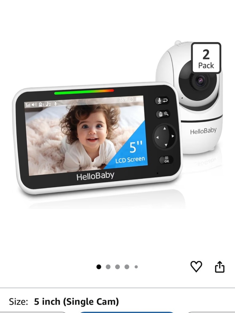 Hello Baby No WiFi Baby monitor